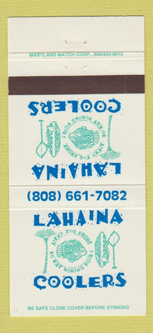 Matchbook Cover - Lahaina Coolers  30 Strike