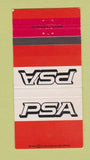 Matchbook Cover - PSA Airlines 30 Strike