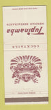 Matchbook Cover - Tupinamba Mexican Restaurant Dallas TX 30 Strike