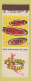 Matchbook Cover - Hotel Hecht St Gallen Switzerland WORN