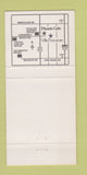 Matchbook Cover - Plum's Cafe Villa Pescatore Italian Naples FL 30 Strike