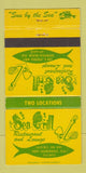 Matchbook Cover - Sea Grill Restaurant Lounge Fort Lauderdale FL 30 Strike
