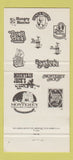 Matchbook Cover - Monterey Whaling Company San Diego CA Scottsdale AZ 30 Strike