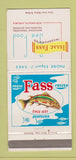 Matchbook Cover - Isaac Fass Seafood Portsmouth VA 30 Strike
