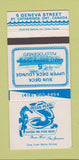 Matchbook Cover - Ocean Pearl Seafood Steak St Catharines ON 30 Strike