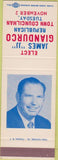 Matchbook Cover - James Giandurco Town Coucil