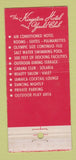 Matchbook Cover - Kingston Hotel Yacht Club Miami Beach FL 21 Strike Feature