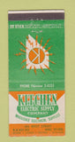 Matchbook Cover - Kitchen Electric Supply Reno NV 30 Stick