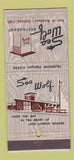 Matchbook Cover - Sea Wolf Restaurant Oakland CA 30 Stick