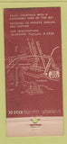 Matchbook Cover - Sea Wolf Restaurant Oakland CA 30 Stick