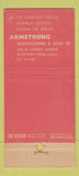 Matchbook Cover - Armstrong Roof Covers Monterey Park CA WEAR 30 Stick