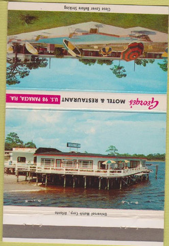 Matchbook Cover - Capri Motel Panacea FL 40 Strike