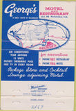 Matchbook Cover - Capri Motel Panacea FL 40 Strike