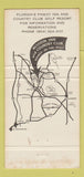 Matchbook Cover - Mission Inn Country Club Golf Howey in the Hills FL 30 Strike