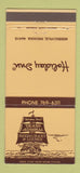 Matchbook Cover - Holiday Inn Deans Admiral Restaurant Merrillville IN 30 Strike