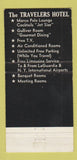 Matchbook Cover - Travelers Hotel New York City La Guardia Airport 30 Strike