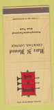 Matchbook Cover - Hare n Hound Cocktail Lounge New York City 30 Strike