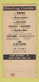Matchbook Cover - Hare n Hound Cocktail Lounge New York City 30 Strike