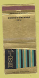 Matchbook Cover - Logan Tower Airport Boston MA WEAR 30 Strike