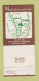 Matchbook Cover - Meadowlark Ranch Lodge San Marcos CA 30 Strike