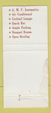 Matchbook Cover - Brown Deer Lanes Bowling Milwaukee WI STAINED POOR 30 Strike