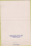 Matchbook Cover - Broadway Motor Court West Palm Beach FL 40 Strike