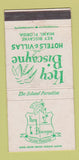 Matchbook Cover - Key Biscayne Hotel Villas Miami FL WEAR 30 Strike