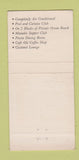 Matchbook Cover - Hotel Seville Miami Beach FL 30 Strike