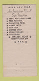 Matchbook Cover - The Sea Breeze Motel Miami Beach FL 30 Strike