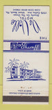 Matchbook Cover - DeVille Motel Miami Beach FL 30 Strike