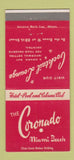 Matchbook Cover - Coronado Hotel Miami Beach FL 30 Strike