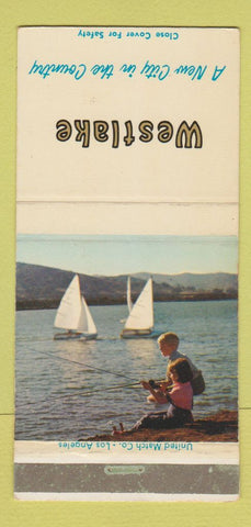 Matchbook Cover - Westlake CA Tourism 30 Strike