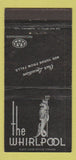 Matchbook Cover - The Whirlpool Niagara Falls NY 30 Strike
