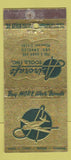 Matchbook Cover - Aircraft Tools Los Angeles CA WORN 30 Stick