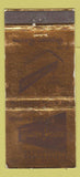Matchbook Cover - Towne House Bakersfield CA WORN 30 Stick