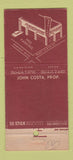 Matchbook Cover - The Broiler Restaurant Los Angeles CA 30 Stick