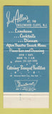 Matchbook Cover - Sid Allen's Restaurant Englewood Cliffs NJ 30 Strike