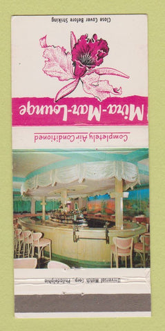 Matchbook Cover - Mira Mar Lounge Manoa Havertown PA 30 Strike