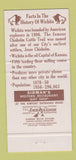Matchbook Cover - Branding Iron Motel Restaurant Wichita KS 30 Strike