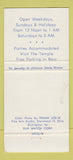 Matchbook Cover - Golden Gate Restaurant Chinese Cleveland OH 30 Strike
