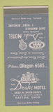 Matchbook Cover - Drake Motel Dayton OH 30 Strike