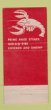 Matchbook Cover - Al Farber's Cocktail Lounge Chicago IL 30 Strike