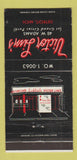 Matchbook Cover - Victor Lim's Restaurant Detroit MI Chinese 30 Strike