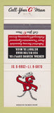 Matchbook Cover - General Bearing Supply Detroit MI 30 Strike