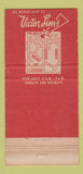 Matchbook Cover - Victor Lim's Restaurant Detroit MI Chinese 30 Strike