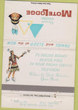 Matchbook Cover - Motel Lodge Oxnard CA girlie 40 Strike