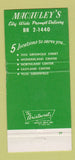 Matchbook Cover - Macauley's Stationers Detroit MI 30 Strike