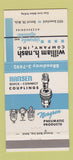 Matchbook Cover - Wm Nash Pneumatic Hydraulic Assessories Detroit MI 30 Strike