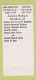 Matchbook Cover - Wm Nash Pneumatic Hydraulic Assessories Detroit MI 30 Strike