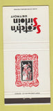 Matchbook Cover - Scotch n Sirloin Detroit MI restaurant 30 Strike